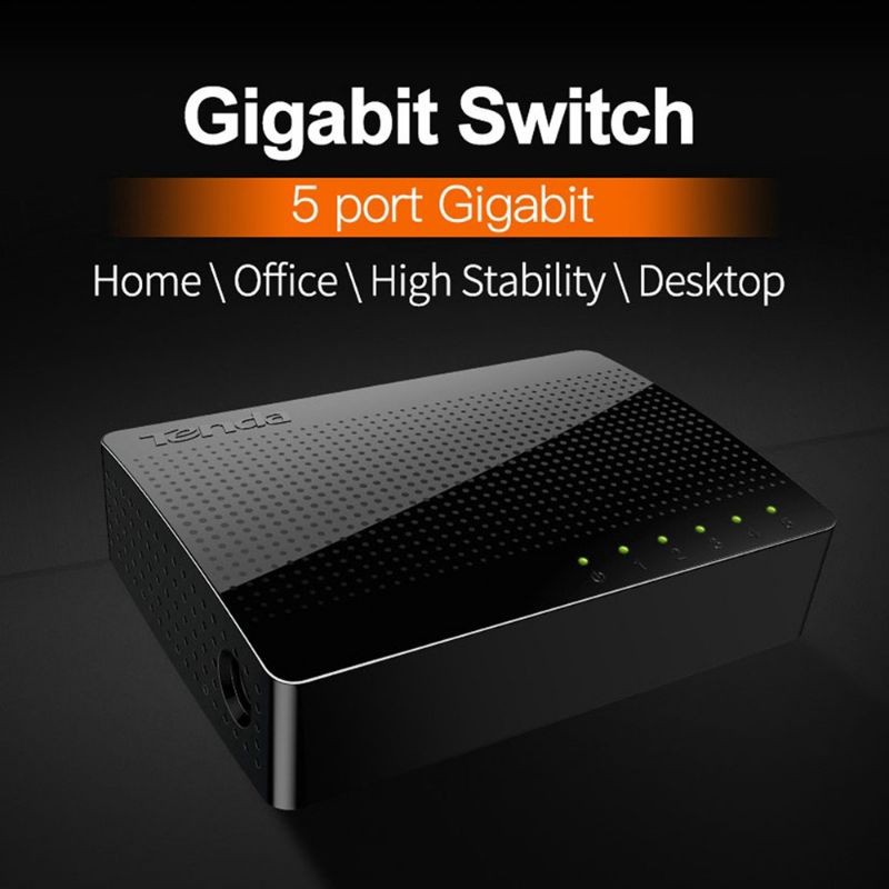 Tenda SG105 Mini 5 Gigabit Network Switch hub