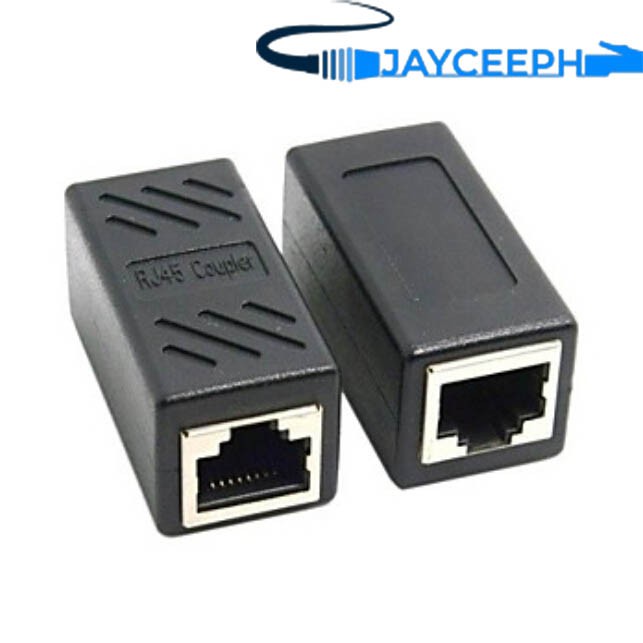 1Pc CAT6 CAT5 RJ45 adapter coupler Lan cable extender female to female
