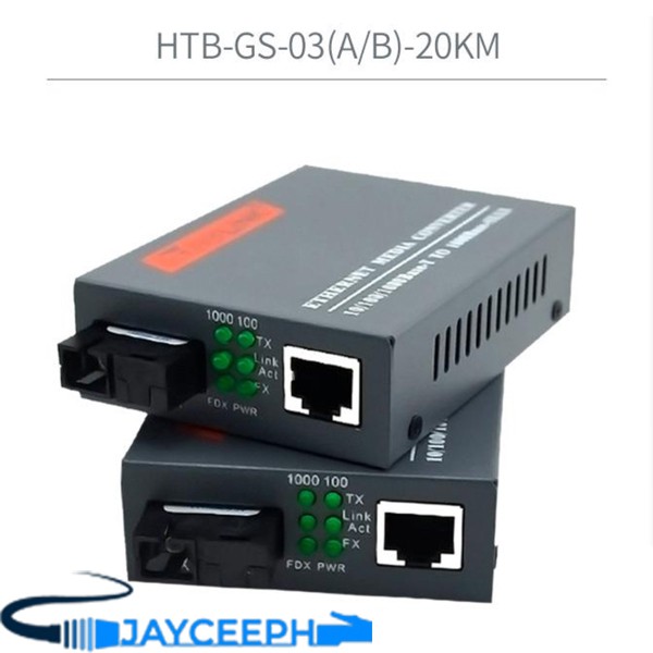 media converter gigabit 1000Mbps HTB-GS-03 A/B Gigabit Fiber Optical Media Converter Pair